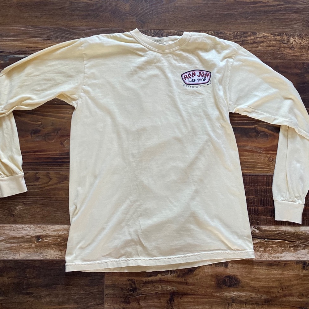 Ron Jon Surf Shop Long Sleeve (Yellow) Size M